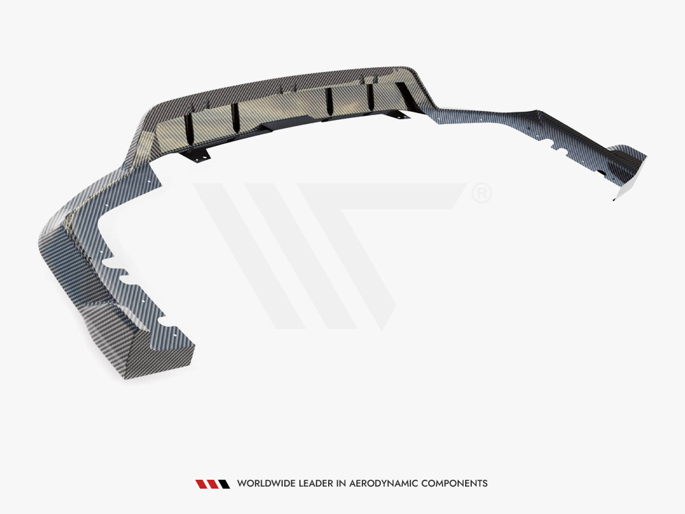 Prepreg Carbon Fiber Rear Diffuser BMW X5 M-Pack G05 Facelift - 14 