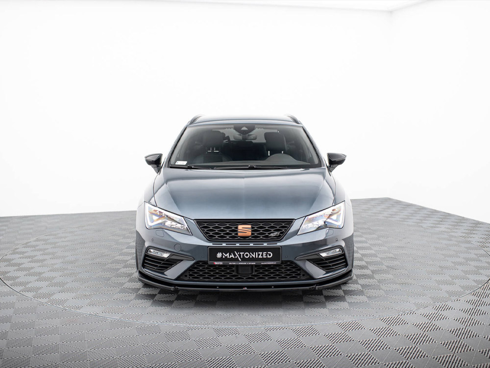 Front Splitter V.6 Seat Leon Cupra / FR Mk3 FL - 3 