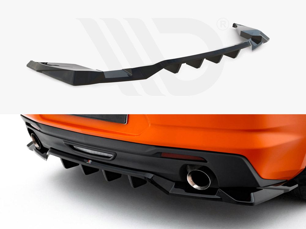 Rear Splitter (Vertical Bars) Chevrolet Camaro SS Mk6 Facelift - 1 