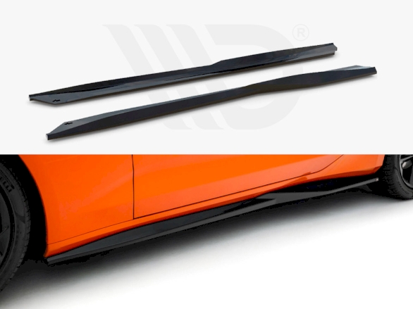 Side Skirts Diffusers V.2 Chevrolet Camaro SS Mk6 Facelift