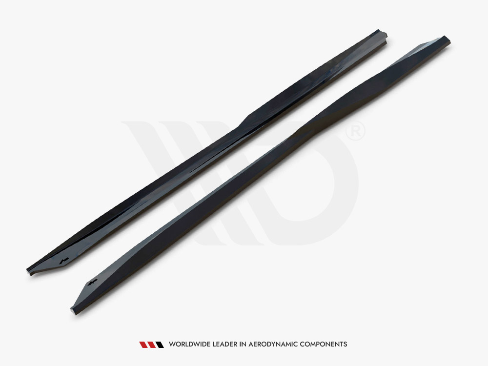 Side Skirts Diffusers V.2 Chevrolet Camaro SS Mk6 Facelift - 5 