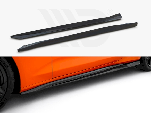 Side Skirts Diffusers V.1 Chevrolet Camaro SS Mk6 Facelift