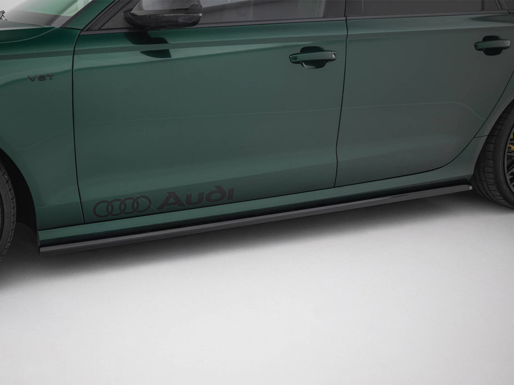 Side Skirts Diffusers V.2 Audi A6 S-Line / S6 C7 - 3 