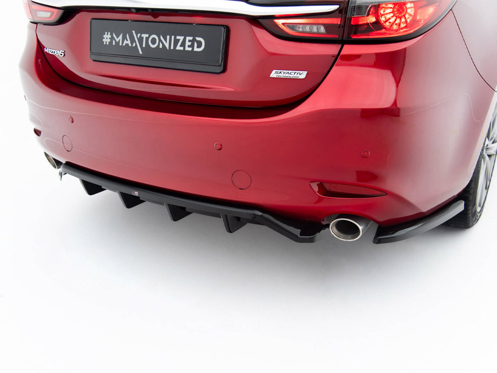 Rear Side Splitters V.2 Mazda 6 Mk3 Facelift - 4 