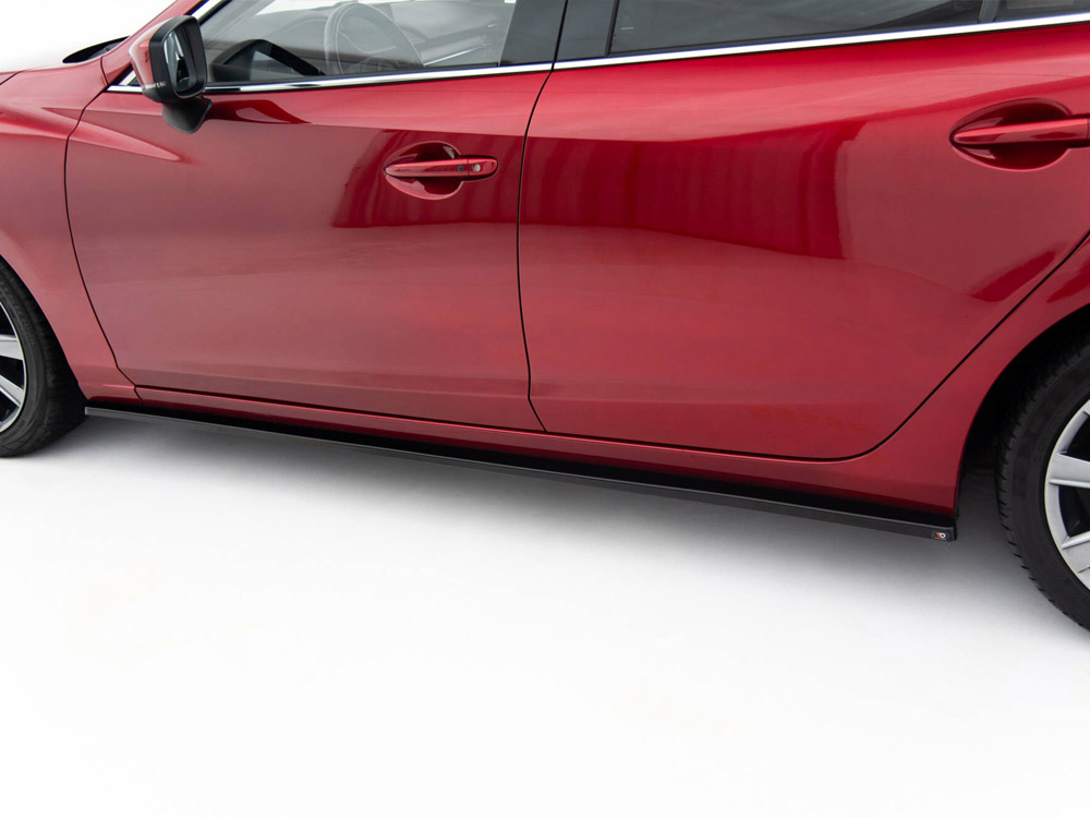 Side Skirts Diffusers V.2 Mazda 6 Mk3 Facelift - 4 