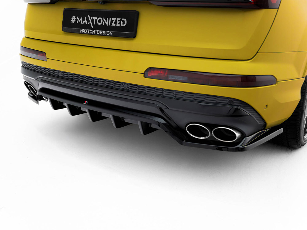 Rear Splitter (Vertical Bars) Audi SQ7 Mk2 (4M) Facelift - 3 