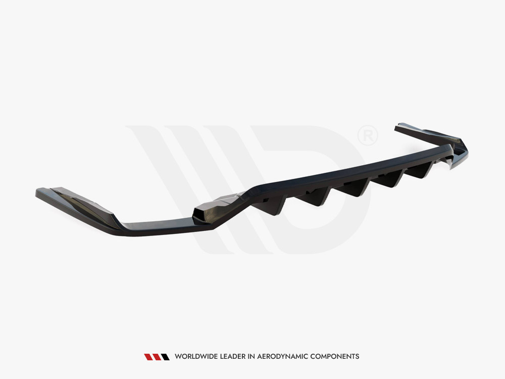 Rear Splitter (Vertical Bars) Audi SQ7 Mk2 (4M) Facelift - 6 