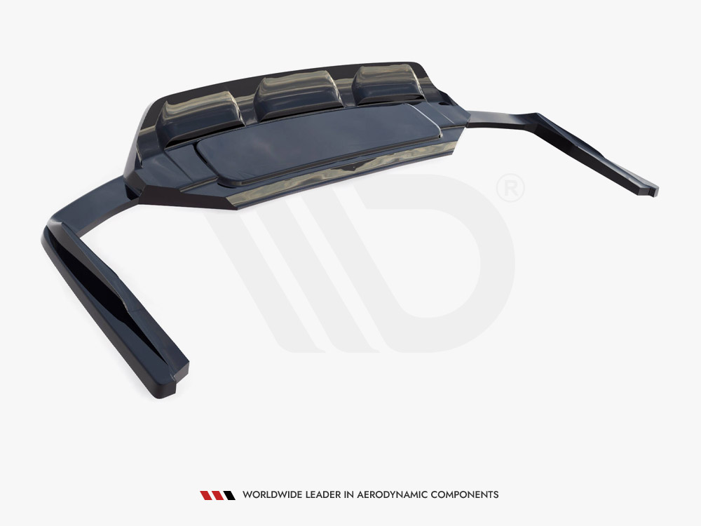 Rear Splitter (Vertical Bars) Audi SQ7 Mk2 (4M) Facelift - 7 