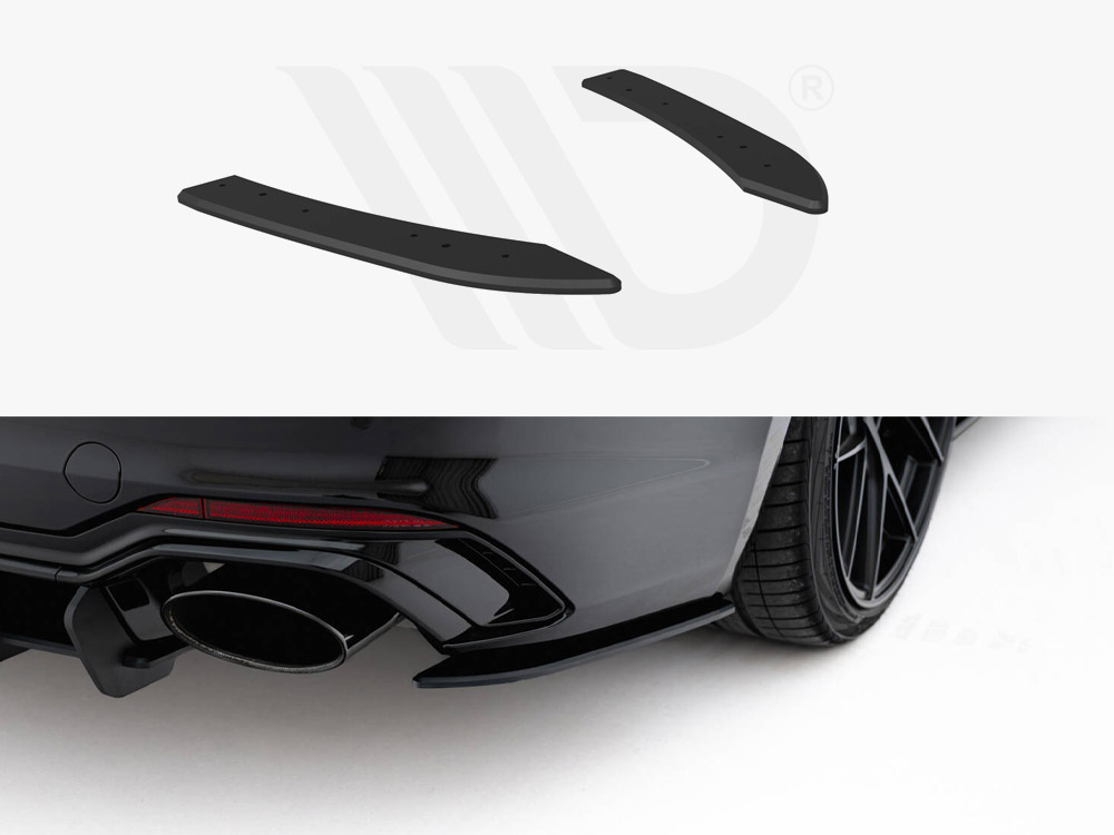 Street Pro Rear Side Splitters Audi RS5 Sportback F5 - 1 