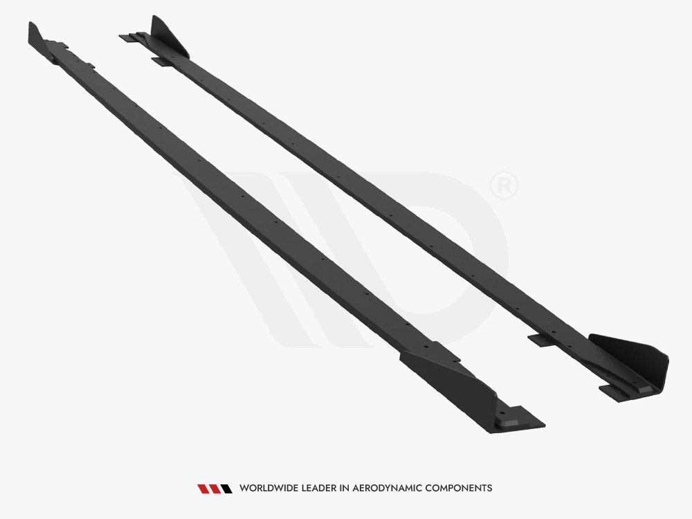 Street PRO Side Skirts Diffusers + Flaps Audi RS5 Sportback F5 - 6 