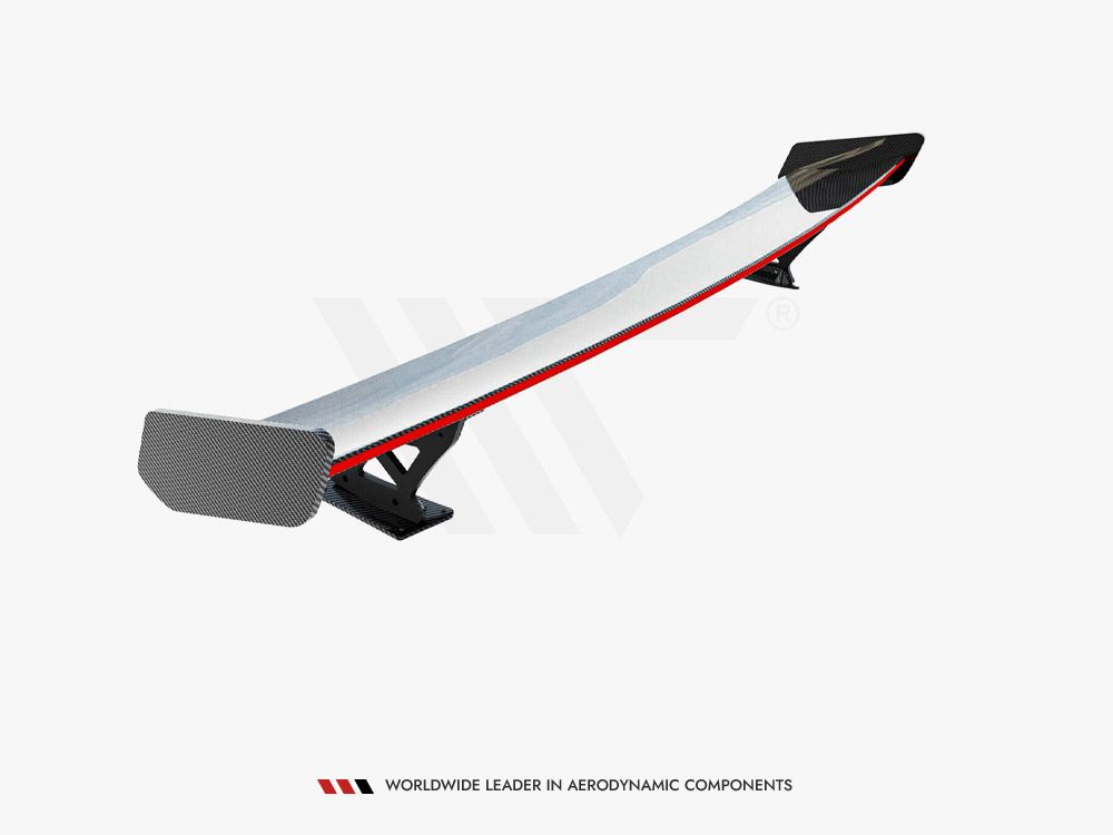 Carbon Spoiler With External Brackets Uprights + LED Audi A3 / A3 S-Line / S3 / RS3 Sedan 8V / 8V Facelift - 13 