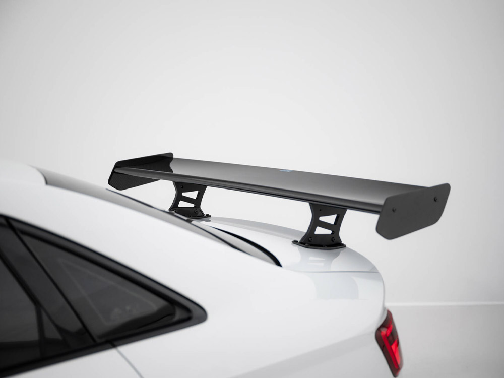 Carbon Spoiler With Internal Brackets Uprights + LED Audi A3 / A3 S-Line / S3 / RS3 Sedan 8V / 8V Facelift - 8 