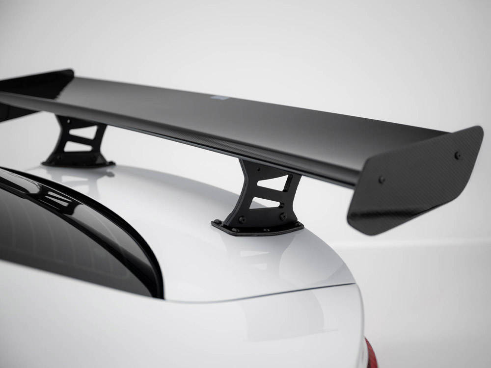 Carbon Spoiler With Internal Brackets Uprights Audi A3 / A3 S-Line / S3 / RS3 Sedan 8V / 8V Facelift - 5 