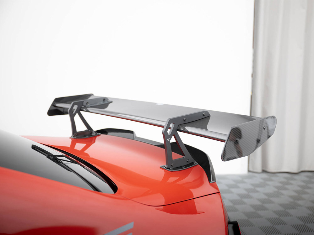 Carbon Spoiler With Upper Swan Mounting + LED BMW M2 G87 - 7 