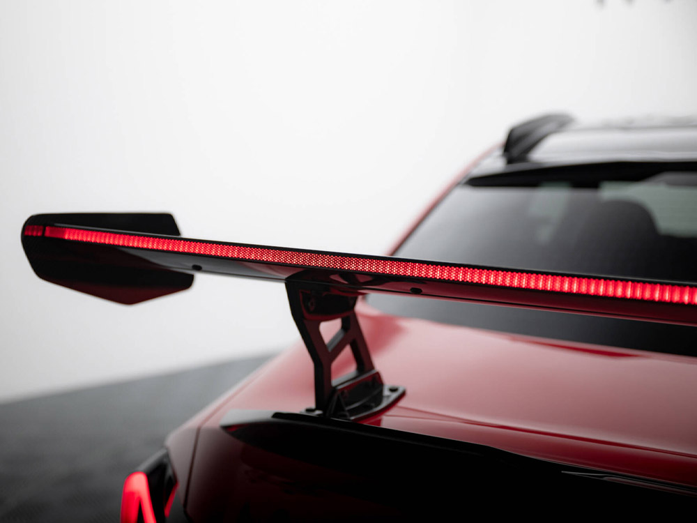 Carbon Spoiler With Internal Brackets Uprights + LED BMW M2 G87 - 6 