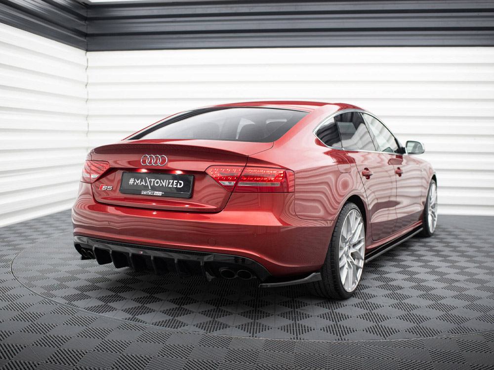 Rear Side Splitters Audi S5 / A5 S-Line Sportback 8T - 2 