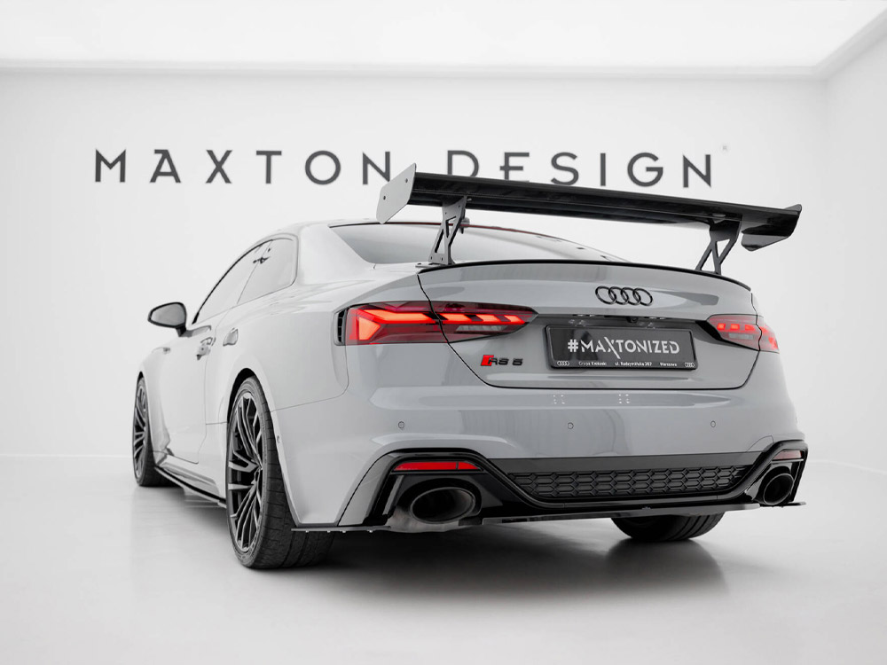 Carbon Spoiler With External Brackets Uprights V.1 Audi A5 / A5 S-Line / S5 / RS5 Coupe F5 / F5 Facelift - 3 