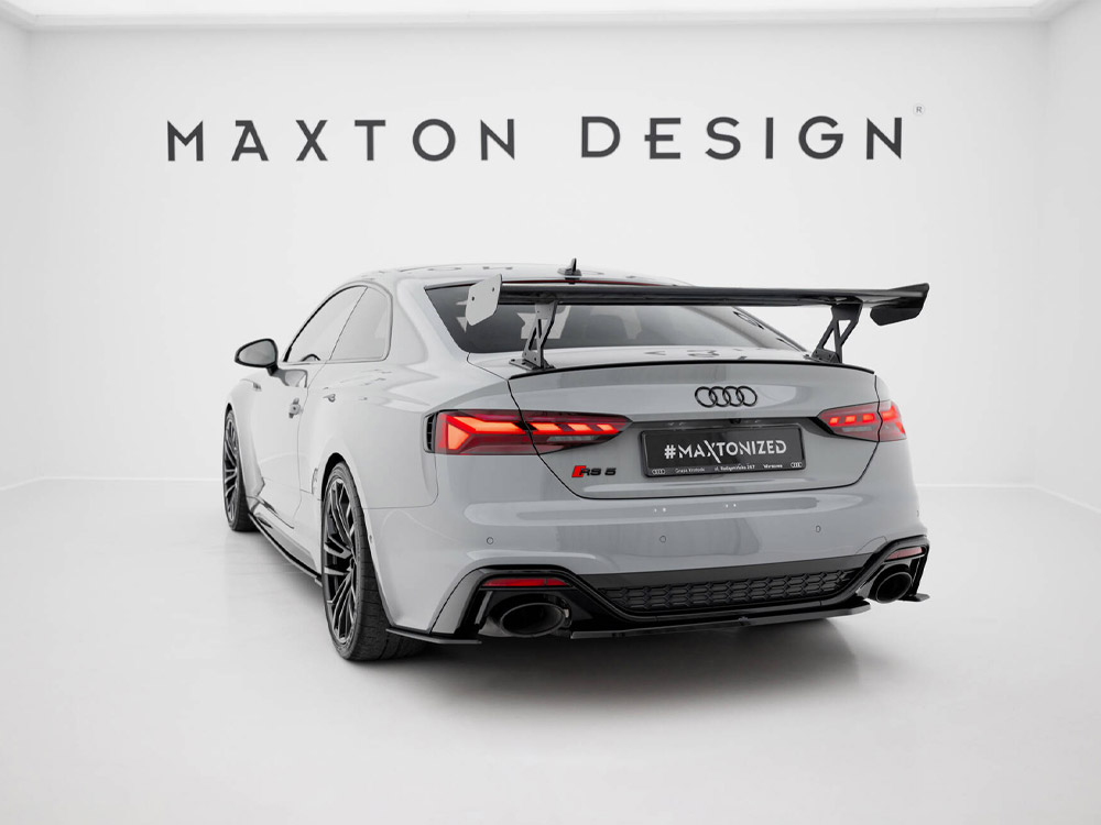 Carbon Spoiler With External Brackets Uprights V.1 Audi A5 / A5 S-Line / S5 / RS5 Coupe F5 / F5 Facelift - 2 