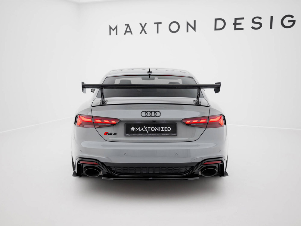 Carbon Spoiler With External Brackets Uprights V.2 Audi A5 / A5 S-Line / S5 / RS5 Coupe F5 / F5 Facelift - 3 