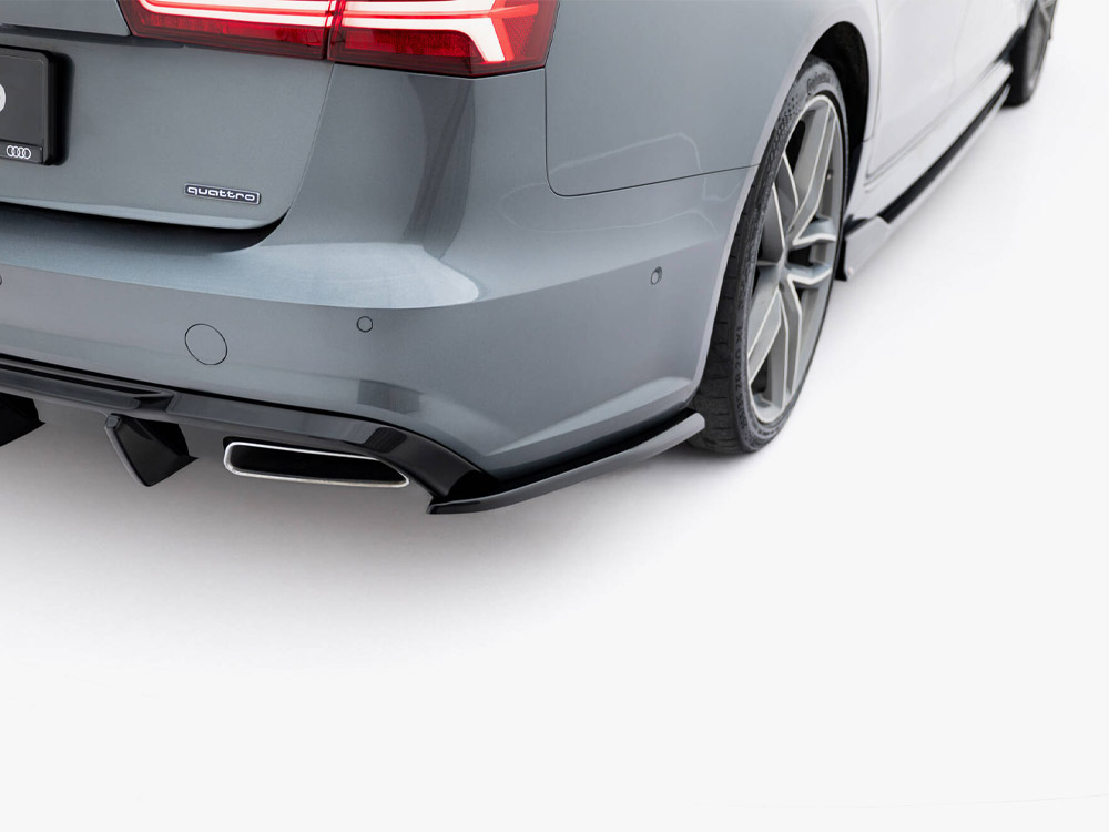 Rear Side Splitters V.3 Audi S6 / A6 S-Line / A6 C7 Facelift - 3 