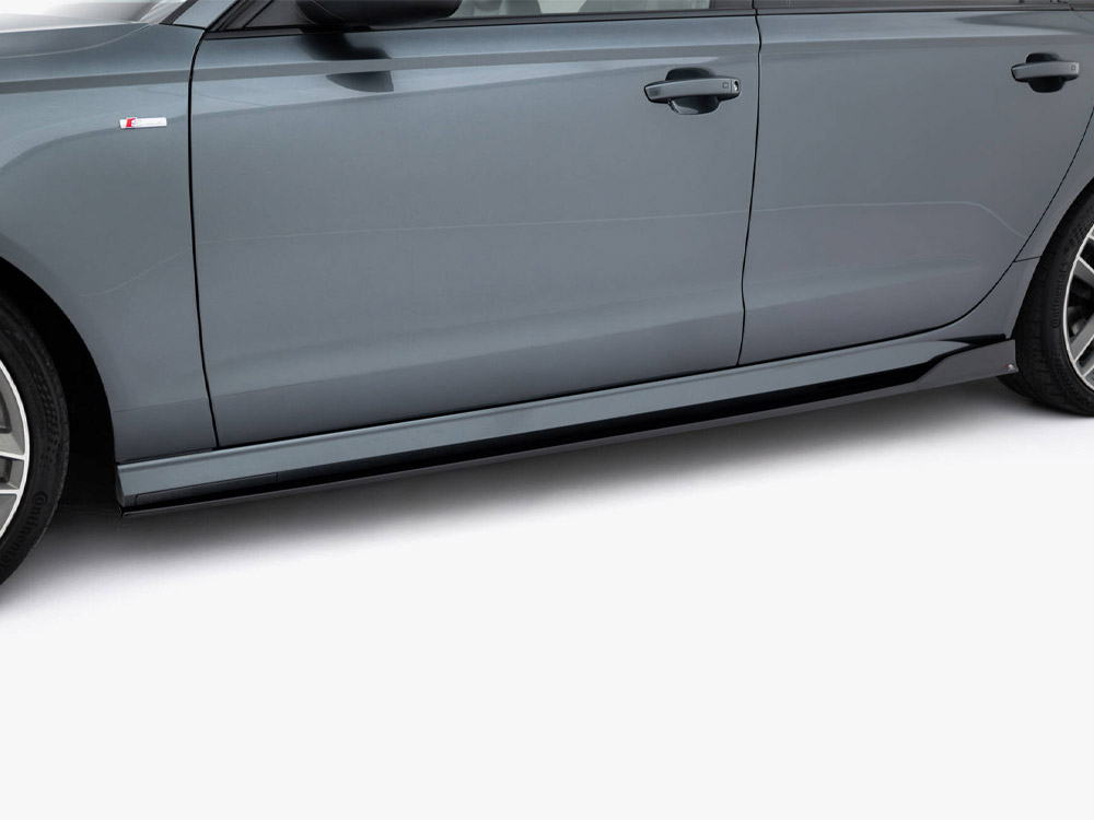 Side Skirts Diffusers V.2 Audi A6 / A6 C7 S-Line / S6 C7 Facelift - 3 