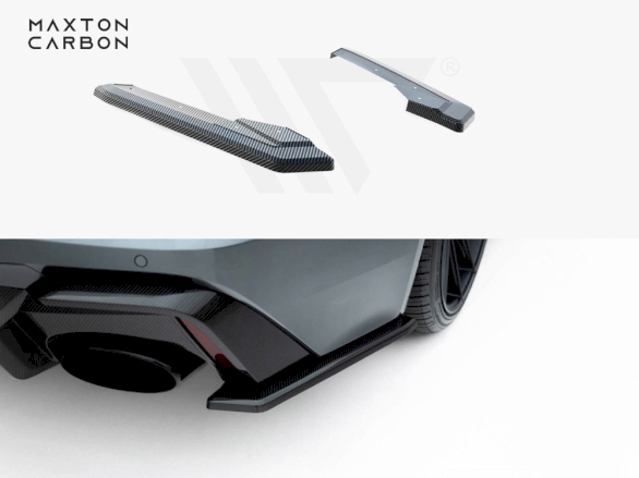 Prepreg Carbon Fiber Rear Side Splitters Audi RS6 C8